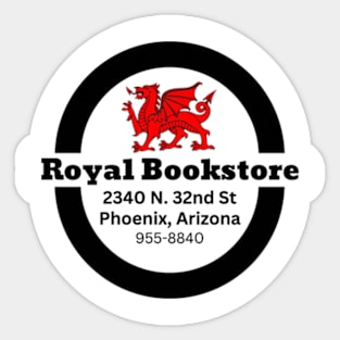 Royal Bookstore - Phoenix Arizona Sticker